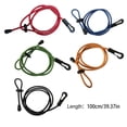 thumbnail image 2 of Kayak Paddle Inflatable Boat Paddles Holder Tie Down Nylon Cord Fishing Rod Lanyard Portable Outdoor Rafting Rope Orange, 2 of 6