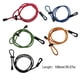 thumbnail image 5 of Naiovety Kayak Paddle Bungee Paddles Holder Tie Down Cordón de nylon Caña de pescar Cordón Elástico Remo al aire libre Cuerda de kayak Deportes acuáticos Negro Naiovety OD024941-05, 5 of 6