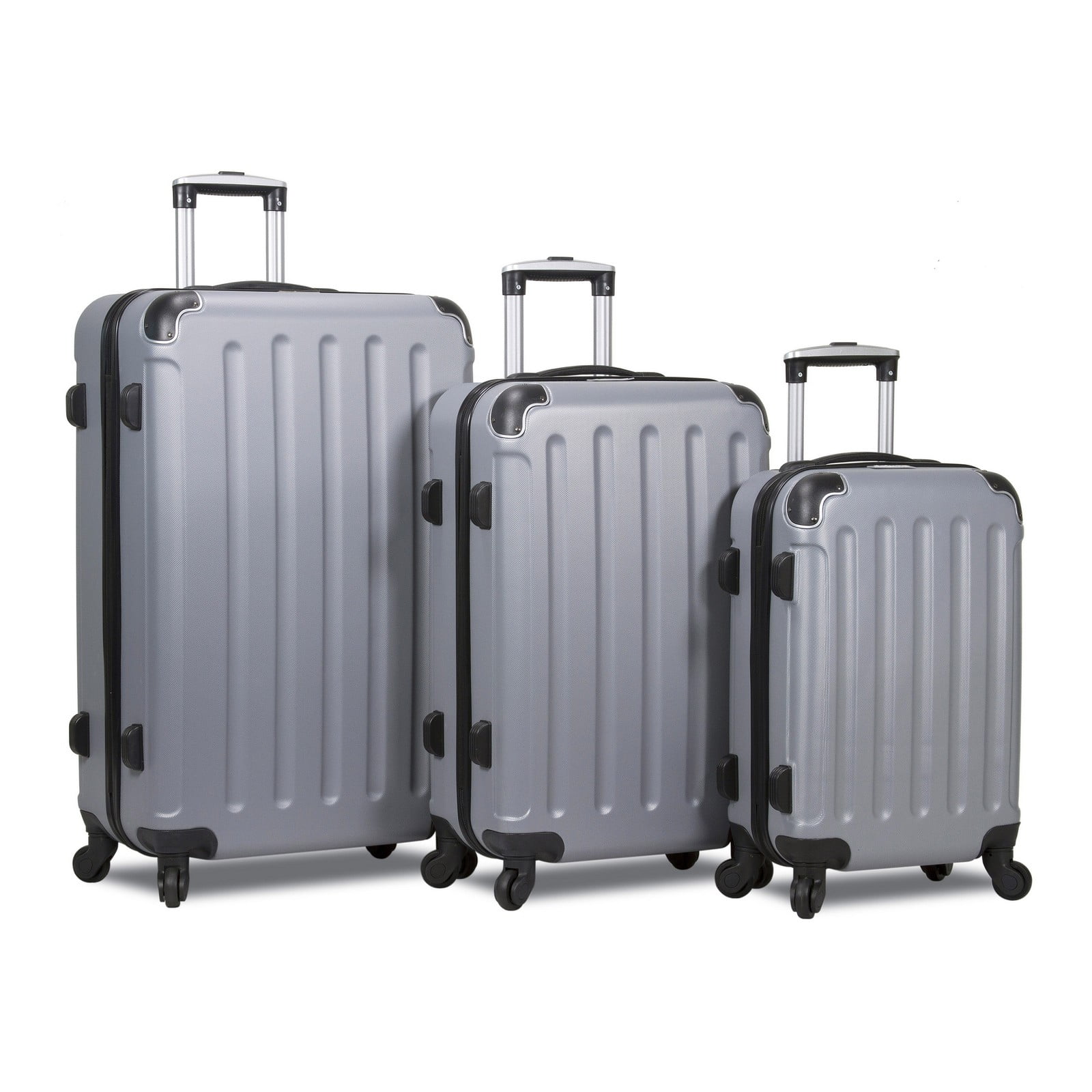Dejuno Neato 3Piece Hardside Spinner Combination Lock Luggage Set