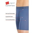 thumbnail image 6 of Hanes Originals Men's SuperSoft Boxer Brief Underwear, 3-Pack, Sizes S-2XL, 6 of 9
