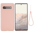 thumbnail image 1 of MasteelfCA Étui de Téléphone en Silicone Liquide avec Sangle de Poignet Compatible avec Pixel 6 Pro, 1 of 6