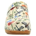 thumbnail image 4 of BJORK Maja Wood Printed Leather Clogs (Dahlia - EU42), 4 of 7