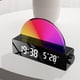 thumbnail image 4 of Reloj despertador digital, pantalla grande, medidor de temperatura interior, calendario ajustable Negro, 4 of 6