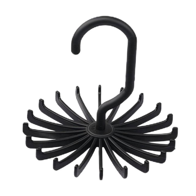 Daily Mix Store XIAOBAN Multifunctional Tie Rack,Belt Organizer for Closet,Hanging Tie Rack Holder,Closet Organizers and Storage,Twirl Tie Rack Belt Hanger Holder Hook for Closet Organizer Storage