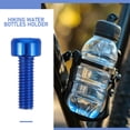 thumbnail image 3 of Masteelf 4pcs M5*15mm Aluminum Alloy Bike Bottle Cage Bolts Universal For Mountain Fixed Gear Road Folding Bikes Blue Design Fits  Bike Cages, 3 of 8