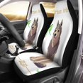 thumbnail image 2 of Juego de 2 fundas para asientos de automóviles ABPHQTO Serie Pic Cartoon Universal Auto Asientos delanteros Protector para automóviles SUV Sedan camiones, 2 of 4