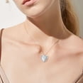 thumbnail image 6 of Harmtty Heart Shaped Alloy Necklace, 20.5" (Women's), 6 of 7