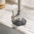thumbnail image 5 of Silicone Faucet Handle Drip Catcher and Anti Splash Ring,Universal Fit for Faucet Bases, Splash Guard, Spill Prevention, Kitchen and Bathroom Use Gray, 5 of 5