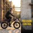 thumbnail image 5 of 1500W Electric Bike for Adults,35mph 48V 15.6AH 20" Fat Tire Electric Bicycle Full Suspension Moutain Ebike, UL2849, 5 of 6