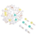 thumbnail image 5 of KAKOWELY 50PCS Creative Metal Bookmark Color Hair Ball Paper Clip Creative Bookmark Paper Clip(Random Color),1.57"X0.39"X0.39", 5 of 5