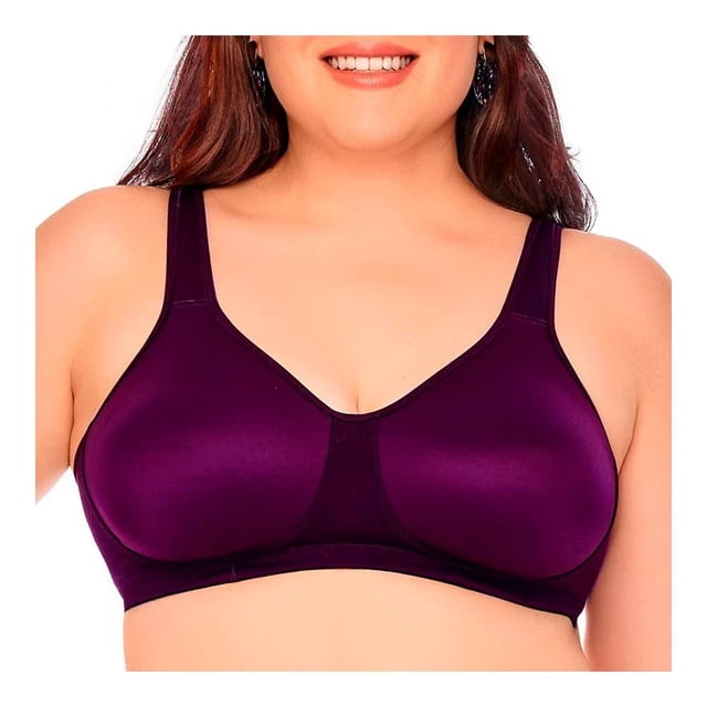 Brasier Ilusión Sólido Vino Talla 36B