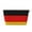 Gold, variant on German Flag Travel Handbag Leather Purse Organizer Tidy Bag Purse Toiletry Clutch For Women