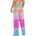thumbnail image 6 of Paint Wood Rainbow Color Ghost Pajama Pants, Men's Lounge Pants Light with Drawstring and Pockets, Christmas New Year Birthday Father's Day Gifts, X-Large, 6 of 7