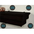 thumbnail image 4 of Mantels Direct Salem 72" 3 Styles in 1 Wood Fireplace Mantel Shelf - Aged Espresso, 4 of 6