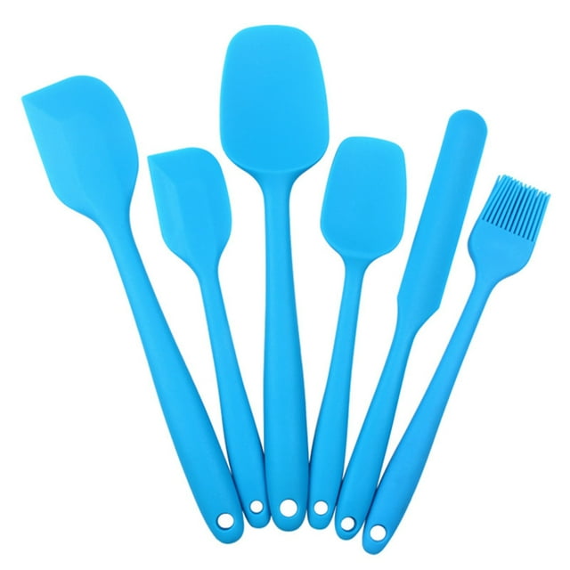 zanvin Kitchen Utensils & Gadgets Kitchen Tools,6 Piece Silicone Spatula Set Kitchen Silicone Spatula Utensil Set