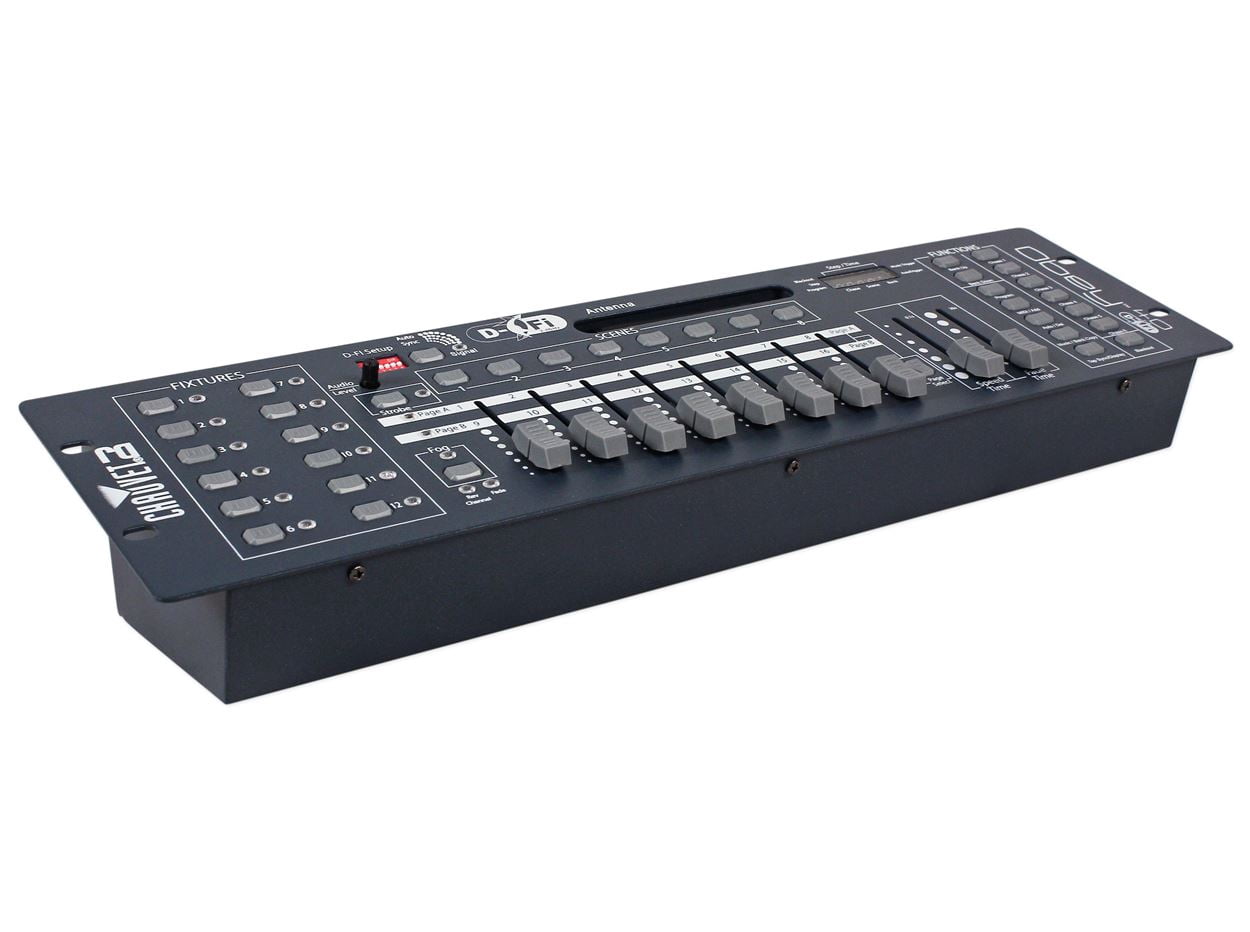 Chauvet DJ Obey 40 D-Fi 2.4 Wireless DMX Controller D-Fi & MIDI + 4 DMX Cables