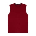 thumbnail image 1 of Playera Fruit Of The Loom para Hombre, sin Mangas Rojo Talla  M, 1 of 4