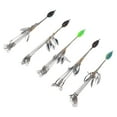 thumbnail image 2 of Umbrella Fishing Rigs, Fishing Bass Lures Bait 18cm Steel High Tensile Strength 4 Bladed  For Freshwater, 2 of 8