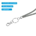 thumbnail image 4 of Uxcell Bling Keychain Lanyard Crystal Lanyard Keychain with Metal Clasp Grey, 4 of 6