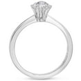 thumbnail image 3 of SuperJeweler Diamond Flower Promise Ring In White Gold For Women, 3 of 7
