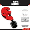 thumbnail image 2 of Performance Tool W702C Tubing Cutter - Professional Grade Pipe Cutting Tool for Copper, Brass, Aluminum, Thin Stainless Steel and Plastic Pipes, 2 of 4