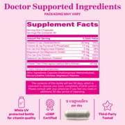 Pink Stork Birth Control Cleanse: Hormone Support with Chaste, Magnesium, Zinc, Vitamin D, 60 Capsules