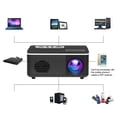 thumbnail image 3 of Mini Projector Portable Projector Home Projector Mini Projector Portable HD 1080P LED Home Theater Multimedia Video Projector For Tablet Game Player Smartphone, 3 of 6