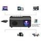 thumbnail image 3 of Mini Proyector Portátil HD 1080P LED Home Theater Proyector De Video Multimedia Para Tableta Game Player Smartphone, 3 of 6