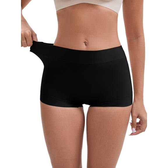 DARING DIVA Women's Butt Lifter Anti Chafing Slimming Shapewear M Black