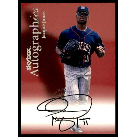 Jacque Jones Card 2000 SkyBox Autographics #69