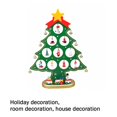 thumbnail image 3 of CNKOO Christmas Tree Design Table Ornament Home Office Restaurant Desk Tabletop Wooden Tree Decor, 3 of 10
