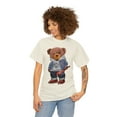 thumbnail image 2 of Dope graphic bear with baseball bat Unisex Heavy Cotton Tee, 2 of 8