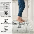 thumbnail image 3 of Farmhouse Kitchen Rugs and Mats Farmhouse Style Anti Fatigue Mats for Kitchen Floor Non Slip Kitchen Mat Farm House Waterproof Washable Rug Runner for Kitchen Laundry 17x30+17x47inch, 3 of 6