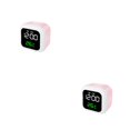 thumbnail image 4 of Reloj de pared digital LED Matsuzay semana temperatura fecha alarma brillo ajustable Type1 NO1, 4 of 6