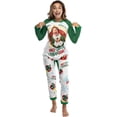 thumbnail image 2 of Elf The Movie Womens' OMG Santa! I Know Him! One Piece Sleeper Pajama, 2 of 7