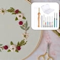 thumbnail image 3 of Kit de bordado con aguja mágica de 12 piezas con enhebradores para principiantes. C, 3 of 9