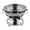 silver, variant on yotijay Mini Hot Pot Small Hot Pot Milk Tea Hot Pot,Stainless Steel Hot Pot,Traditional Chinese Hot Pot for Kitchen Countertop Hiking M