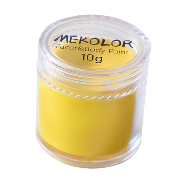 Pintura facial y corporal, pigmento para pintura facial para Halloween. Amarillo