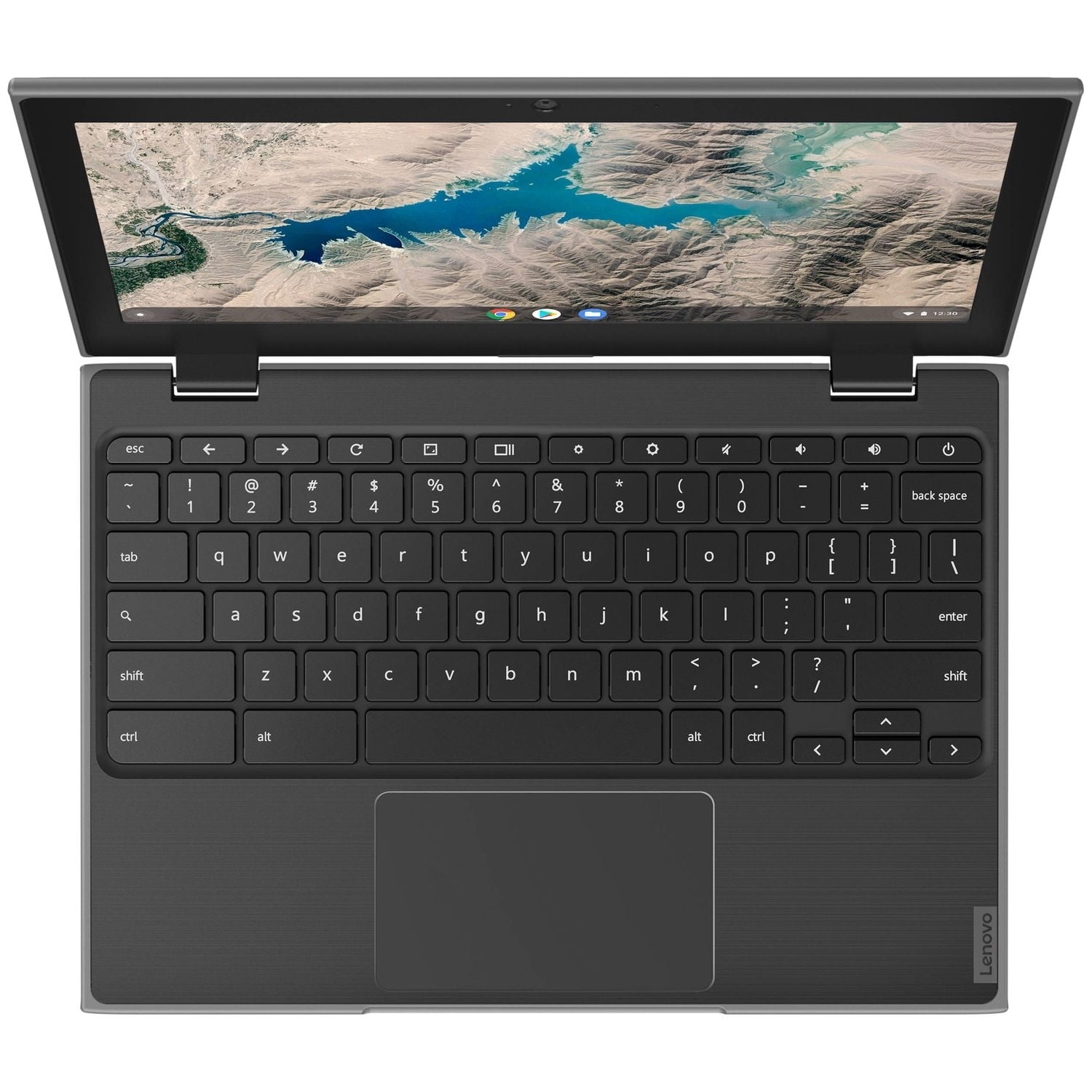 Lenovo Chromebook 100e 2nd Gen 11.6" 4GB 32GB eMMC AMD A4-9120C 1.6GHz ChromeOS, Black (Used - Good)