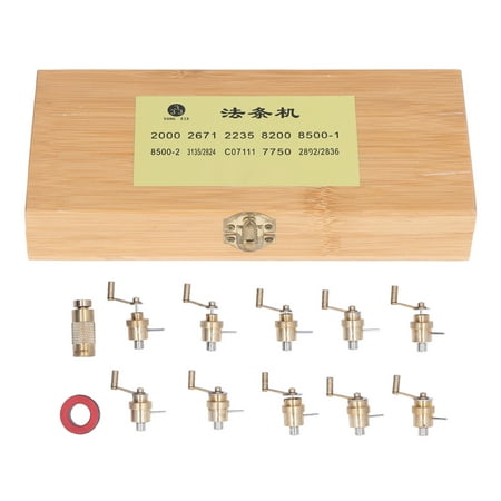 Ensemble de remontoir de ressort principal de montre, outil de réparation de montre en laiton, Kit de réparation de montre-bracelet, Kit d'outils d'horloger de bricolage pour horloger 1511 Ensemble de remontoir de ressort principal de montre, outil de réparation de montre en laiton, Kit de réparation de montre-bracelet, Kit d'outils d'horloger de bricolage pour horloger 1511