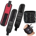thumbnail image 6 of Magnetic Wristband with Magnets Adjustable Tool Wristband for Holding Screws Nails Wrenches Craft Repair Work Father Colleague Tool Accessory,Magnetic Wristband,C,1PC, 6 of 6