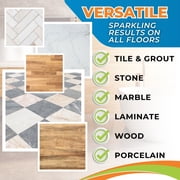 Neutral Clean - Tile, Grout & Stone Cleaner , Multi Surface Cleaning, Concentrated Formula for All Hard Surfaces - Bathroom, Kitchen, Shower Maintenance - Floral 1 Quart