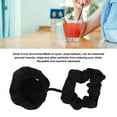 thumbnail image 4 of Drink Cover - Reusable Stretchable Drink Spiking Prevention Scrunchie With Polyurethane Fabric For Glass Cups, 4 of 8
