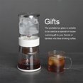 thumbnail image 4 of keepw Manual Coffee Maker Bottle with Adjustable Dripper Detachable Glass Tea Teapot Household Office Restaurant Travelling, 4 of 6