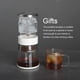 thumbnail image 5 of Cafetera con gotero ajustable Billuyoard Tetera de vidrio desmontable para café y té hogar restaurante viaje, 5 of 6