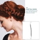 thumbnail image 3 of FRCOLOR 20Pcs Ponytail Hooks Diadema Pelo Garra Clips para el cabello Bandas de goma Peinado para el cabello Cabello (Negro), 3 of 8