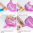 thumbnail image 3 of 32 Inch Giant Number Balloons, Foil Helium Number Balloon Decor for Parties, Birthdays (Pink Number 1), 3 of 5