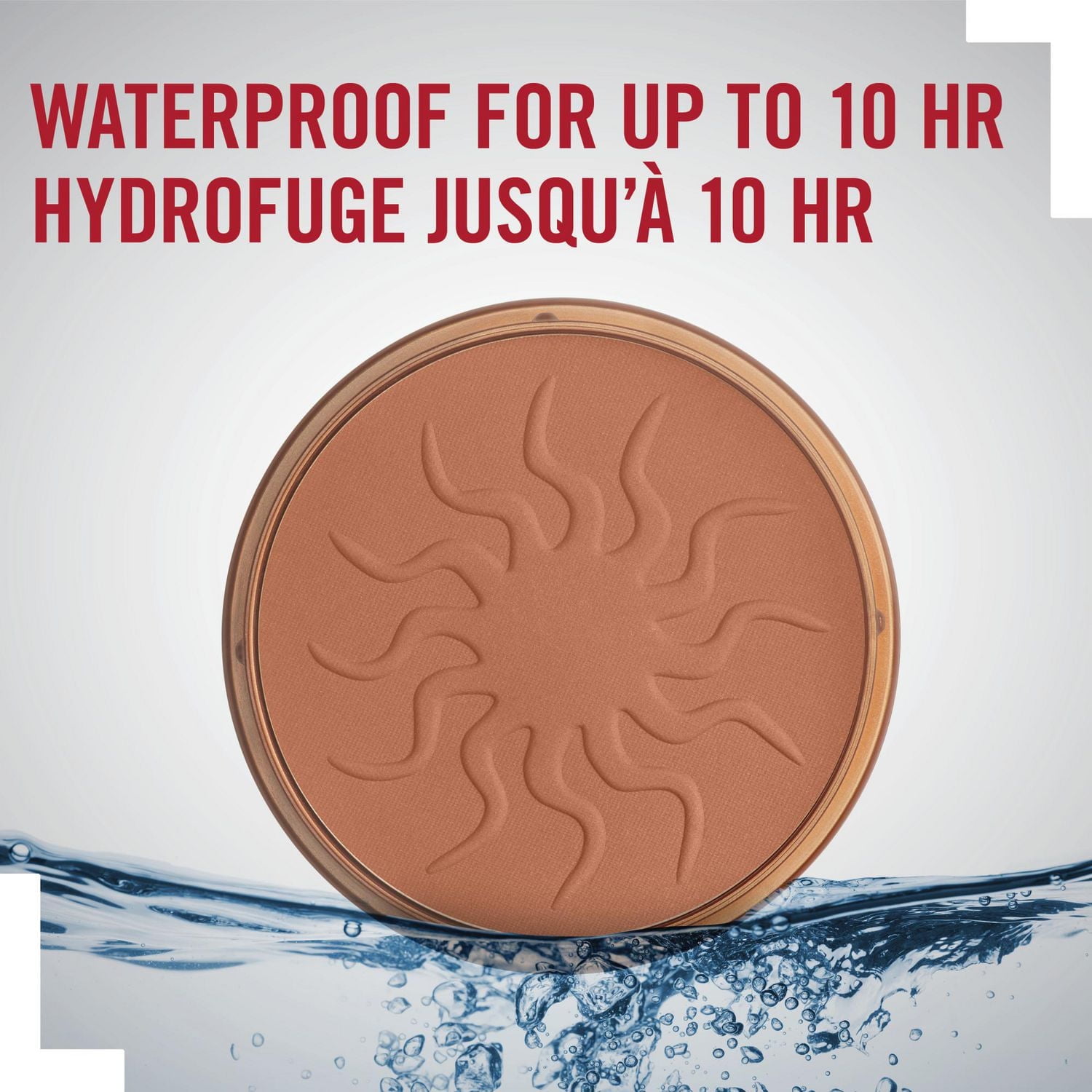 Rimmel Natural Bronzer, waterproof, Sunkissed Finish, blends effortlessly, up to 10H wear, 100% Cruelty-Free