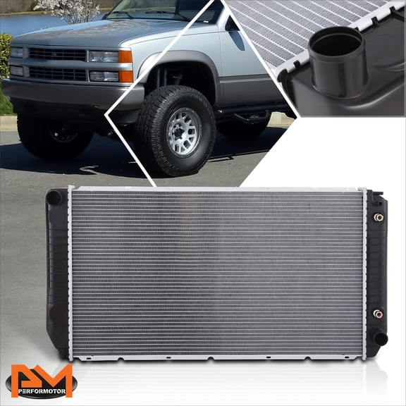 PM PERFORMOTOR for 94-02 Chevy GMC C/K 1500-3500 Pickup Suburban 6.5L 2-Row Radiator DPI-1523
