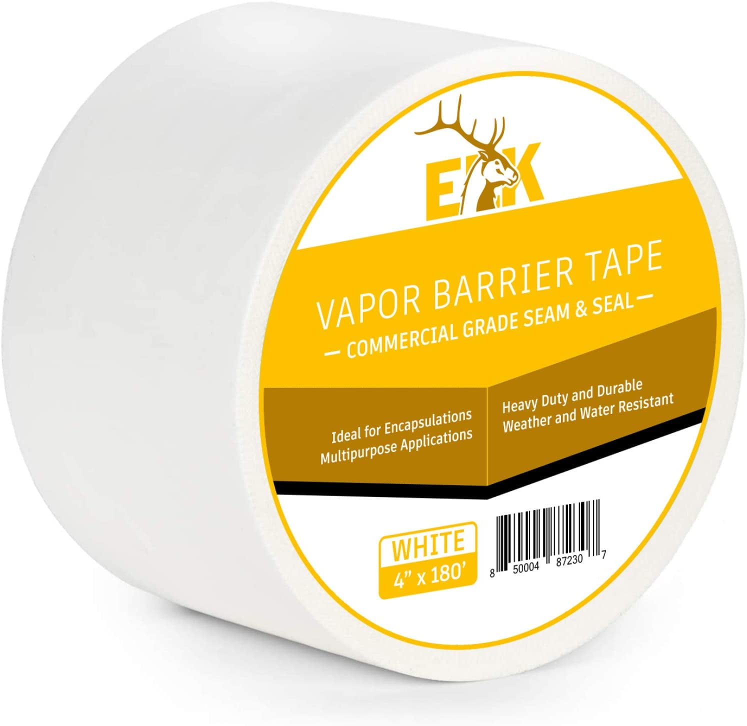 Vapor Barrier Seam Tape for Crawl Space Moisture Barriers and